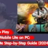 Play PUBG Mobile Lite on PC