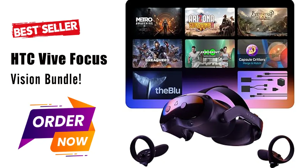 HTC Vive Focus Vision Bundle