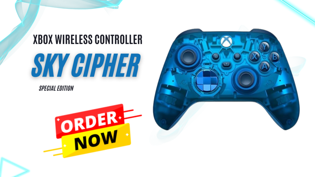 Xbox Wireless Controller Sky Cipher Special Edition